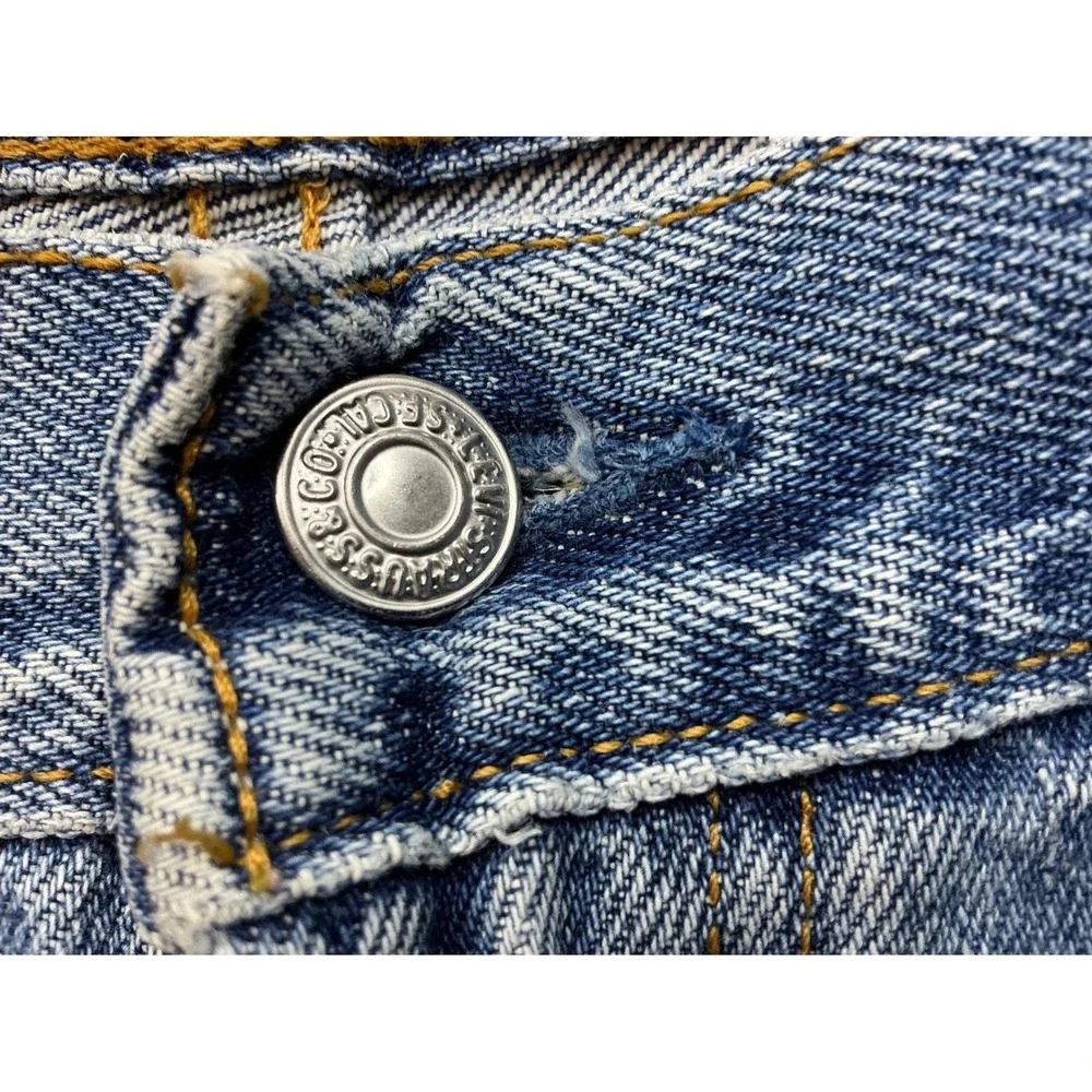 Levi's Vintage‎ Made in USA 560 Comfort Fit Jeans Loose Tapered 36x32 Blue Denim